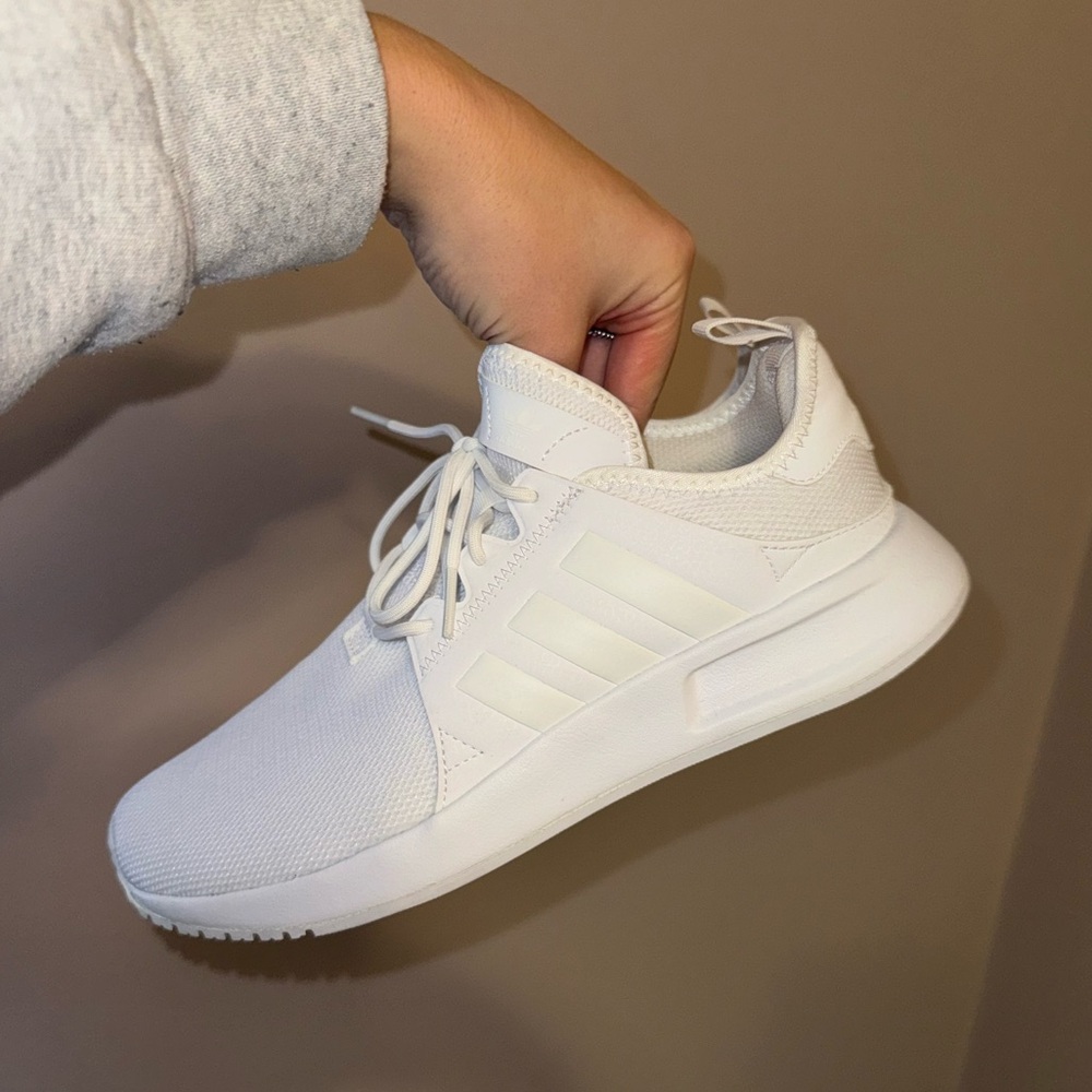 White Adidas sneakers